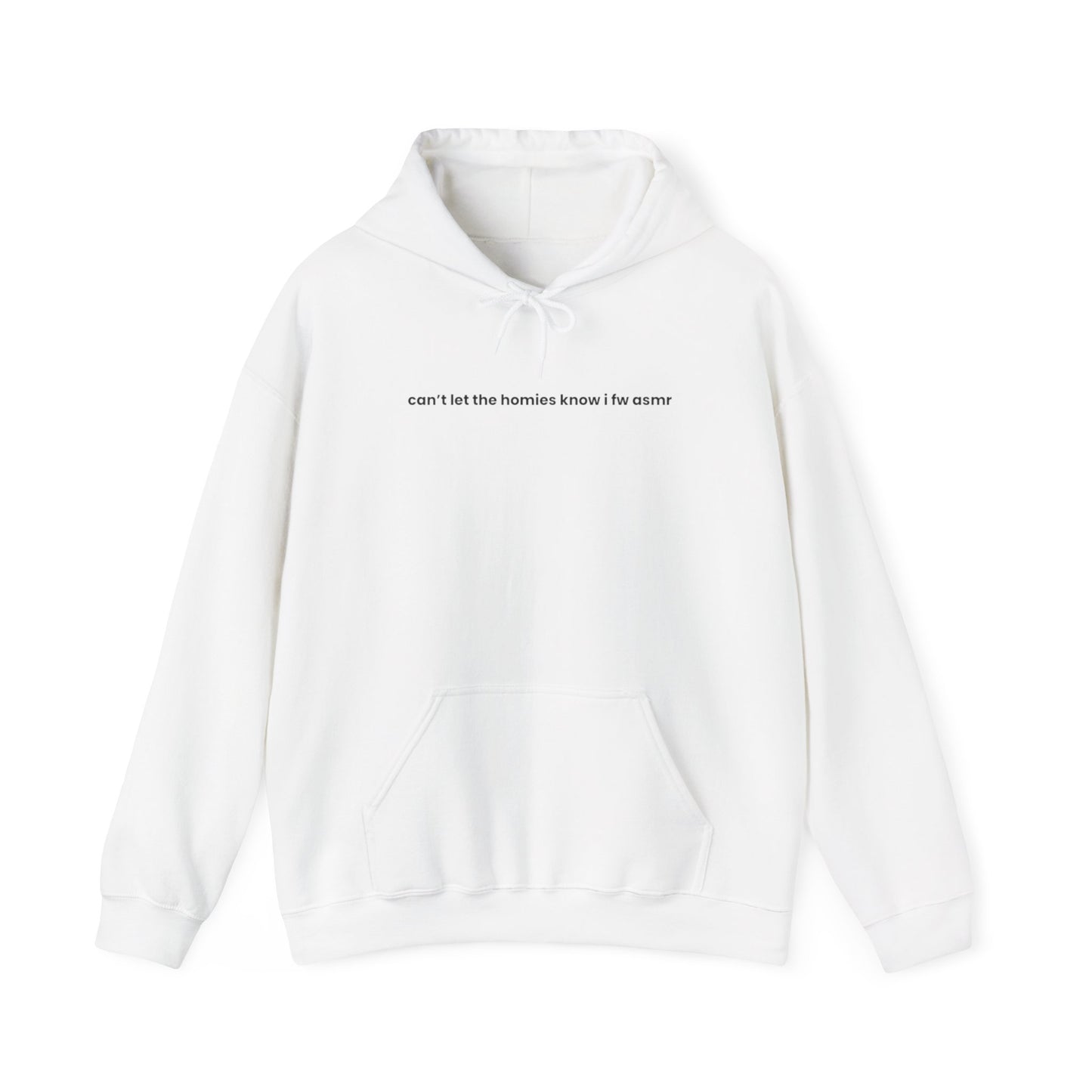 "Can’t Let the Homies Know I fw ASMR" Hoodie